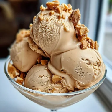Delicious Peanut Butter Greek Yogurt served in a bowl with toppings
