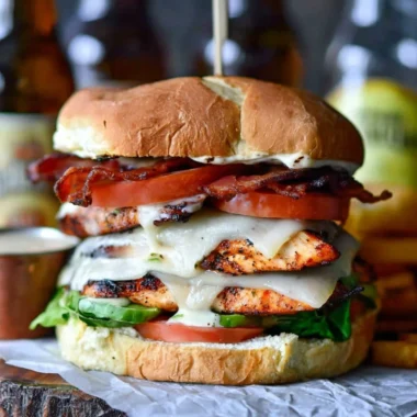 Delicious Tequila Lime Chicken Sandwich with fresh toppings and zesty flavors.