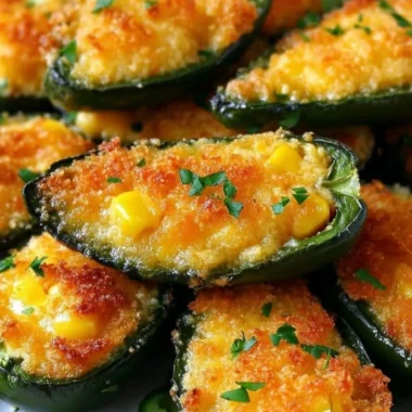 Jalapeno cornbread poppers served with dipping sauce on a wooden platter.