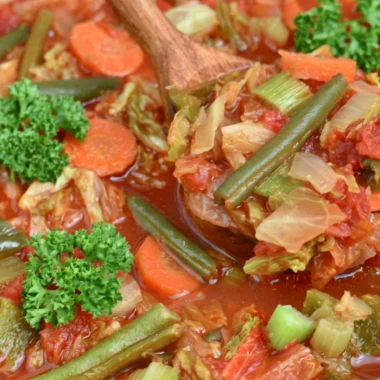 Healthy cabbage soup recipe for weight loss