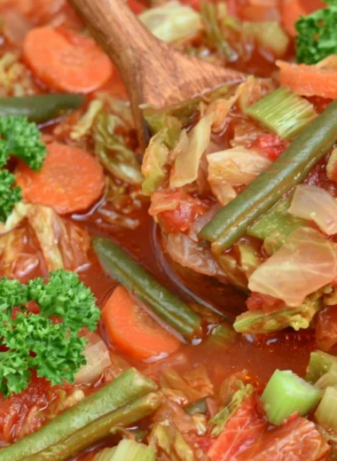 Healthy cabbage soup recipe for weight loss